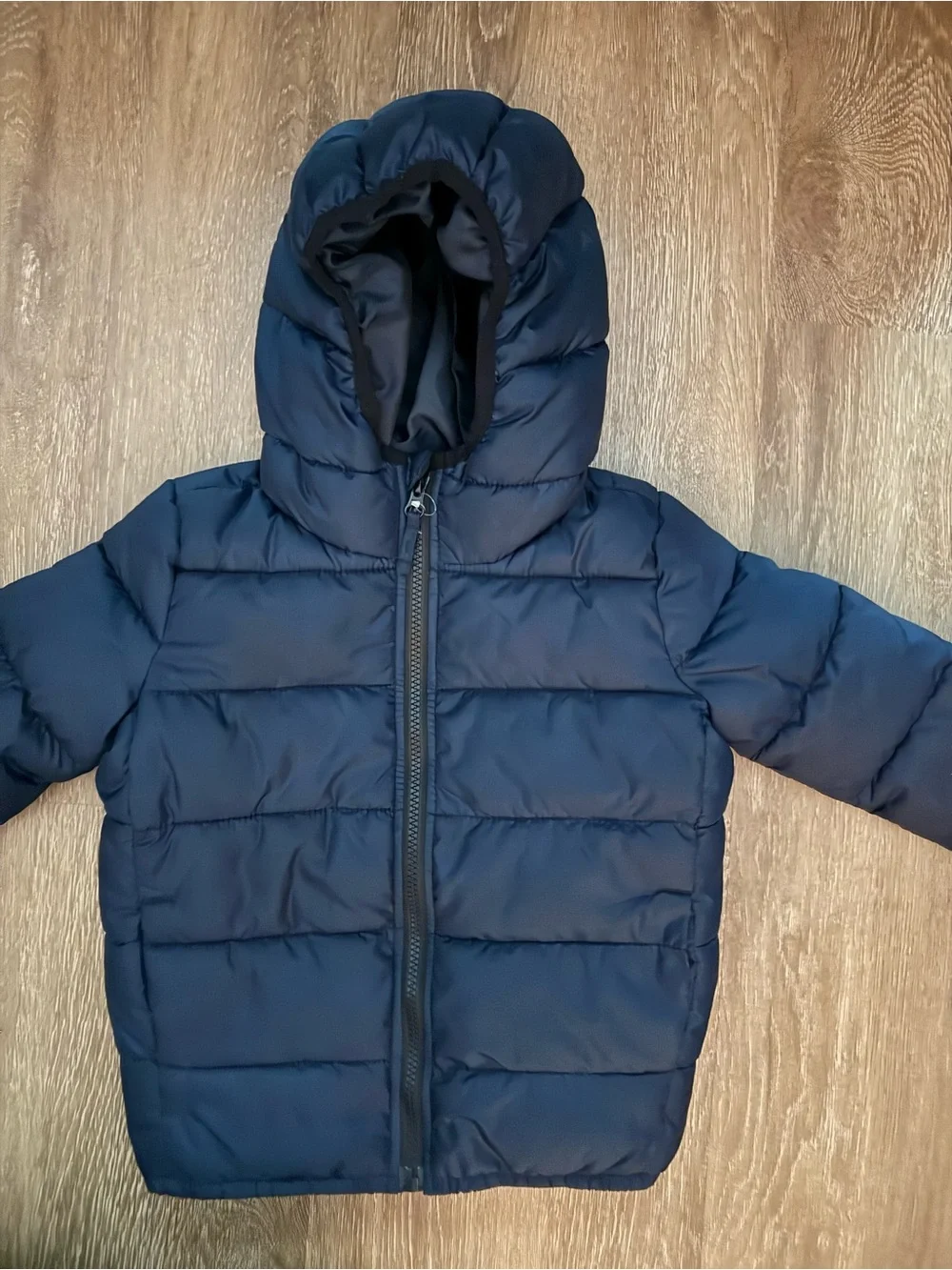 The Children's Place Navy Hooded Puffer Jacket